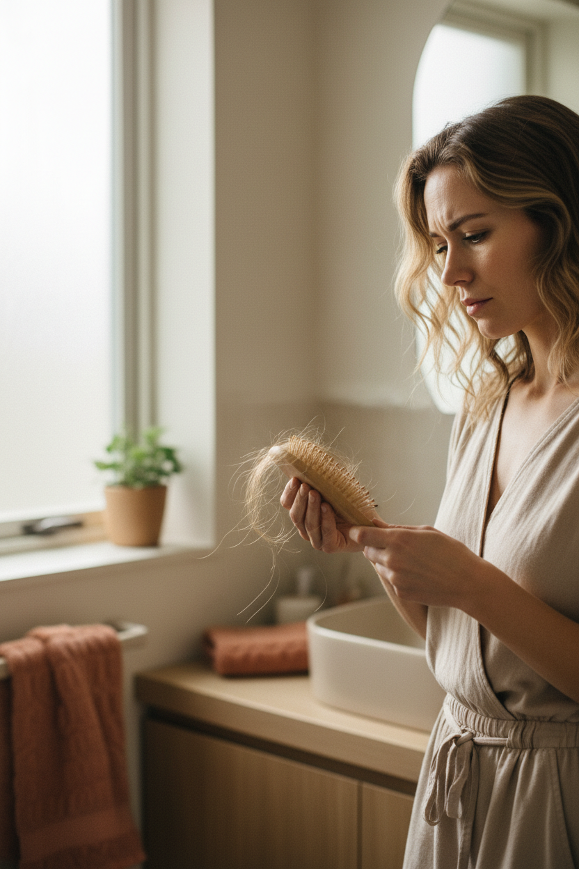 ¿Se te cae más el pelo en ciertos momentos del mes? Tus hormonas lo explican todo