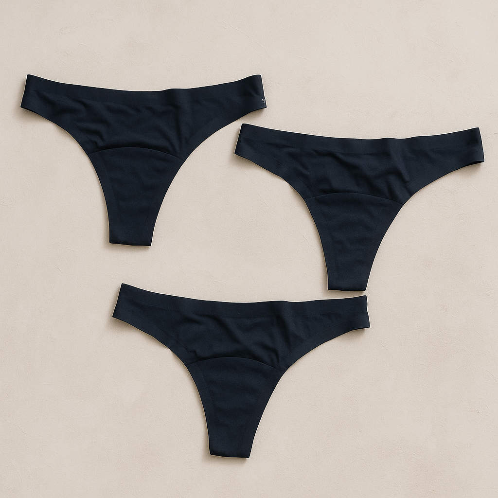 Pack de 3 Tangas menstruales (-25% descuento)