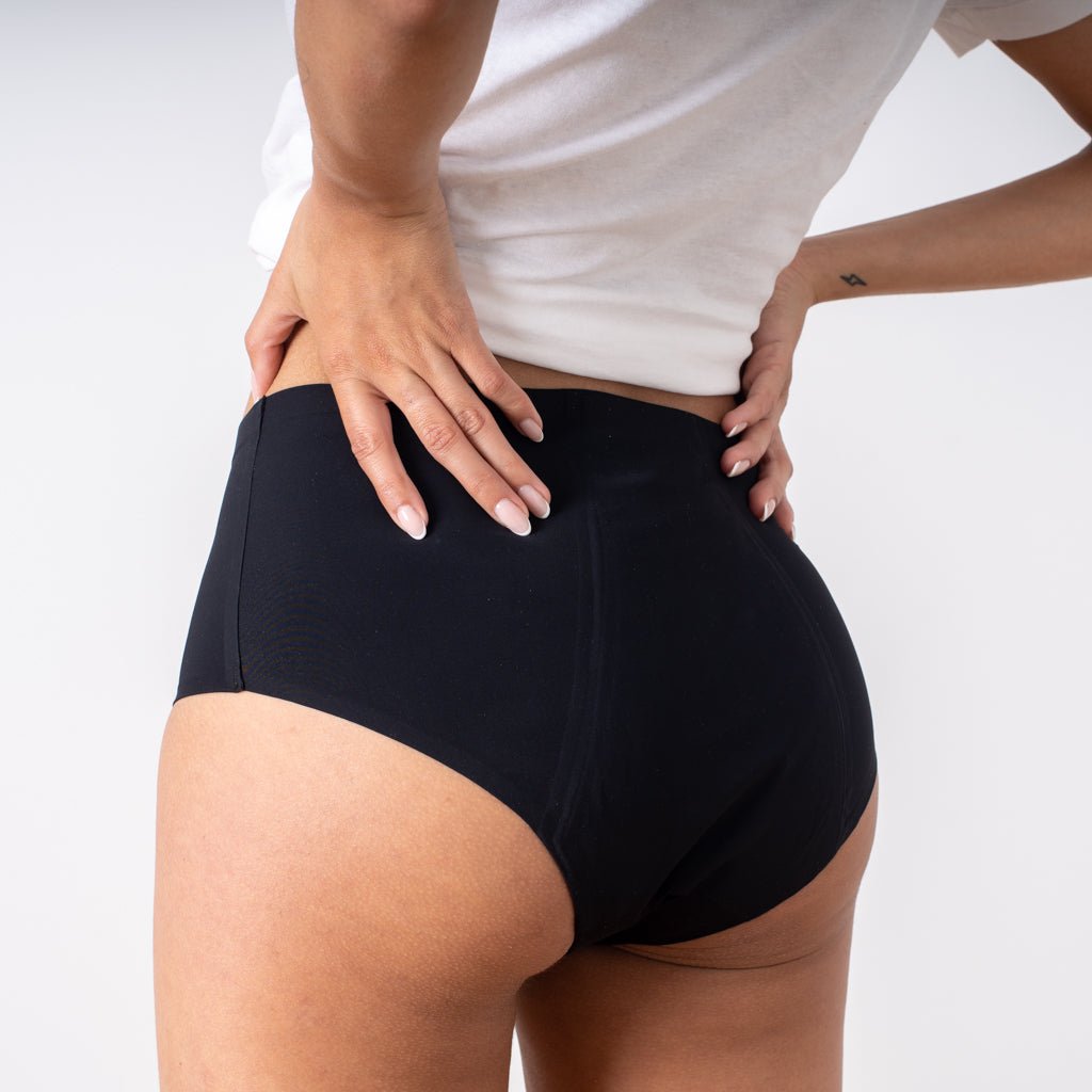 Pack de 3 culottes menstruelles taille haute (15% de réduction)