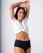 Pack de 5 Braguitas Menstruales de Tiro Alto – Ciclo Completo (-35%)