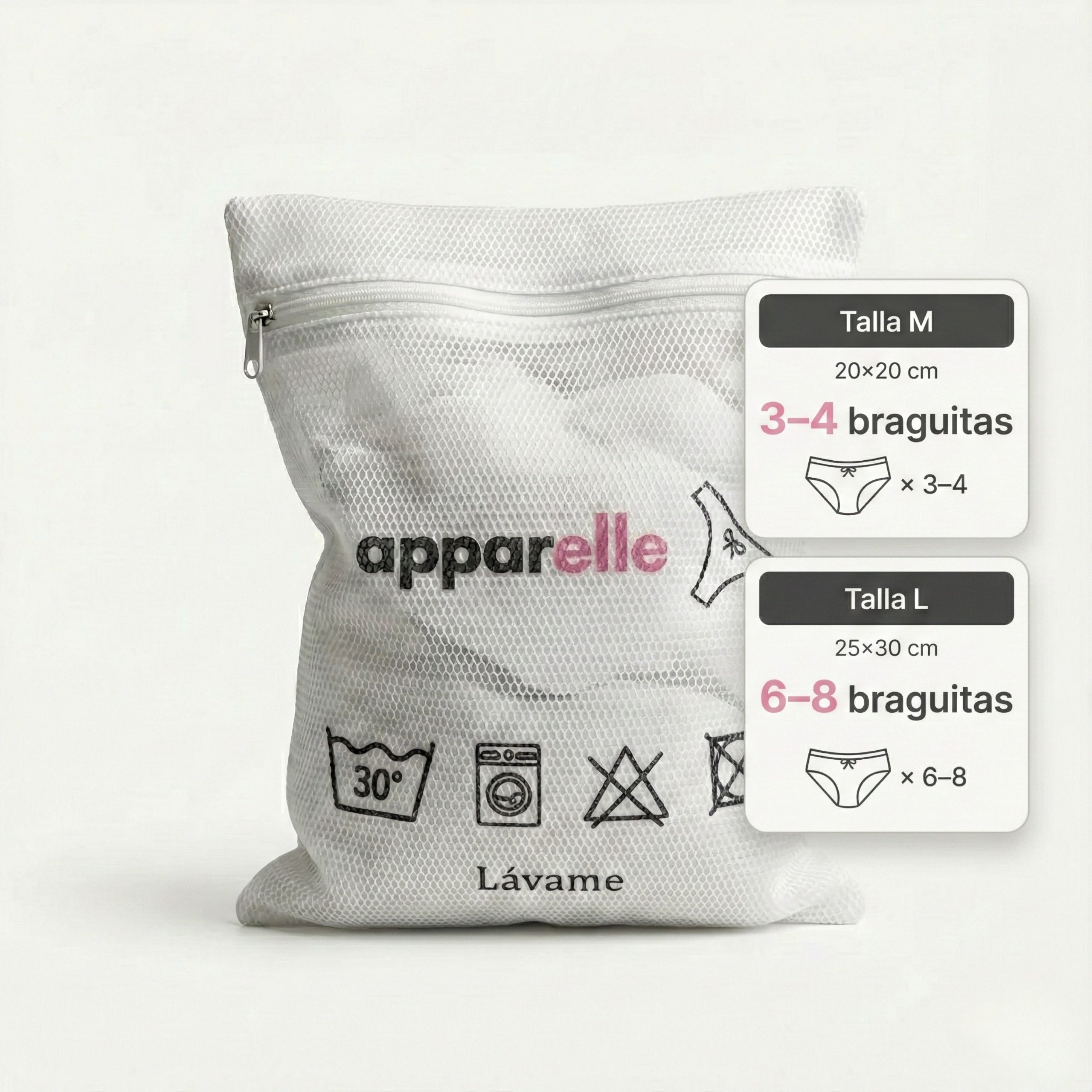 Bolsa de Lavado de Braguitas Menstruales