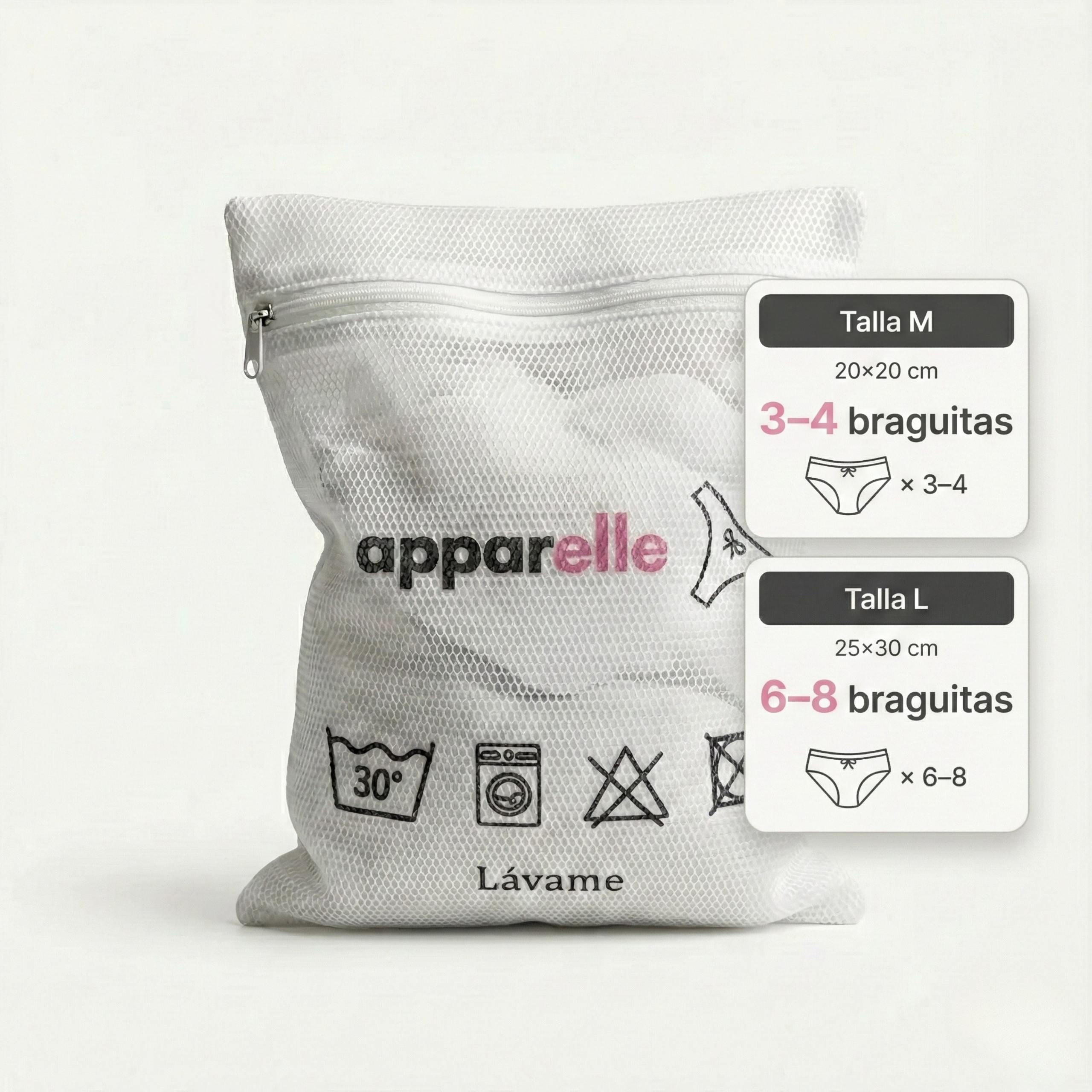 Bolsa de Lavado de Braguitas Menstruales