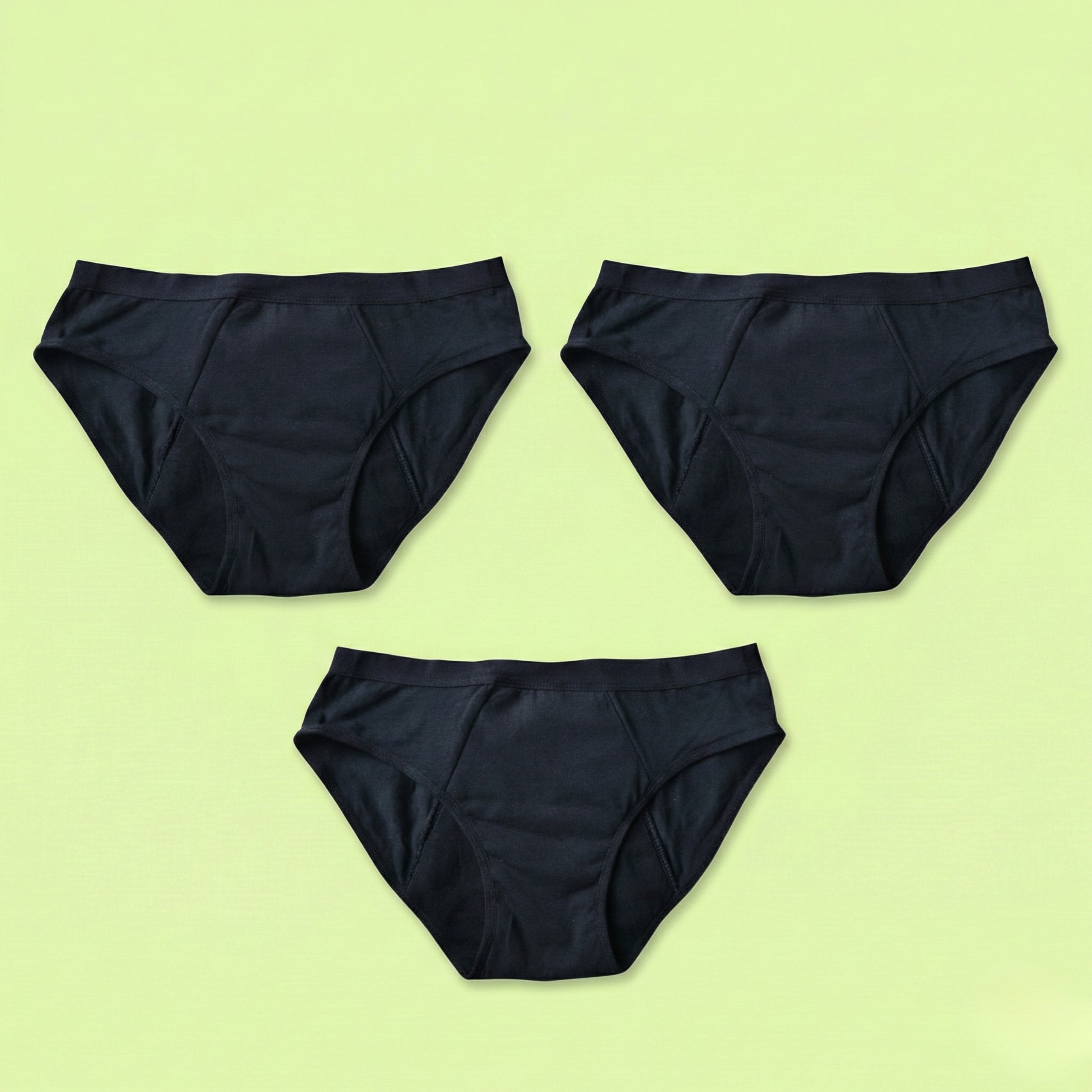 Pack de 3 Braguitas Menstruales de Algodón – Ahorra Más (-25%)