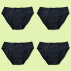 Pack de 4 Braguitas Menstruales de Algodón – Equilibrio Perfecto (-30%)